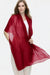 Velvet Merlot 100% Cashmere Scarf