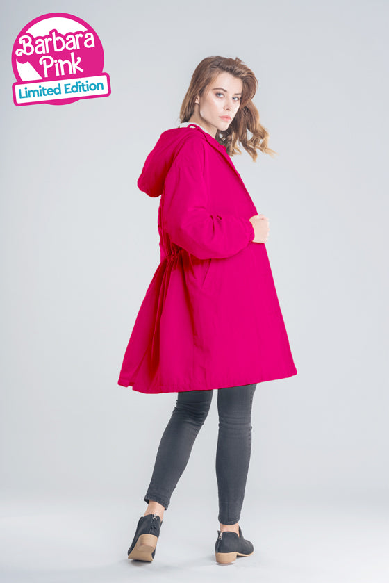 BARBARA PINK WINDBREAKER | Women's Linen Clothing– WJacket